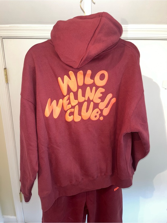 Wilo The Label Other - WILO Women's Two-Piece Pajama Set in Burgundy